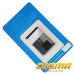 Аккумуляторная батарея для Digma Linx A105N 2G (LT1046PM) (BL-4C) 890 mAh (оригинал)