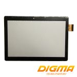 Тачскрин для Digma Optima 1507 3G (TS1085MG) <черный> (оригинал)